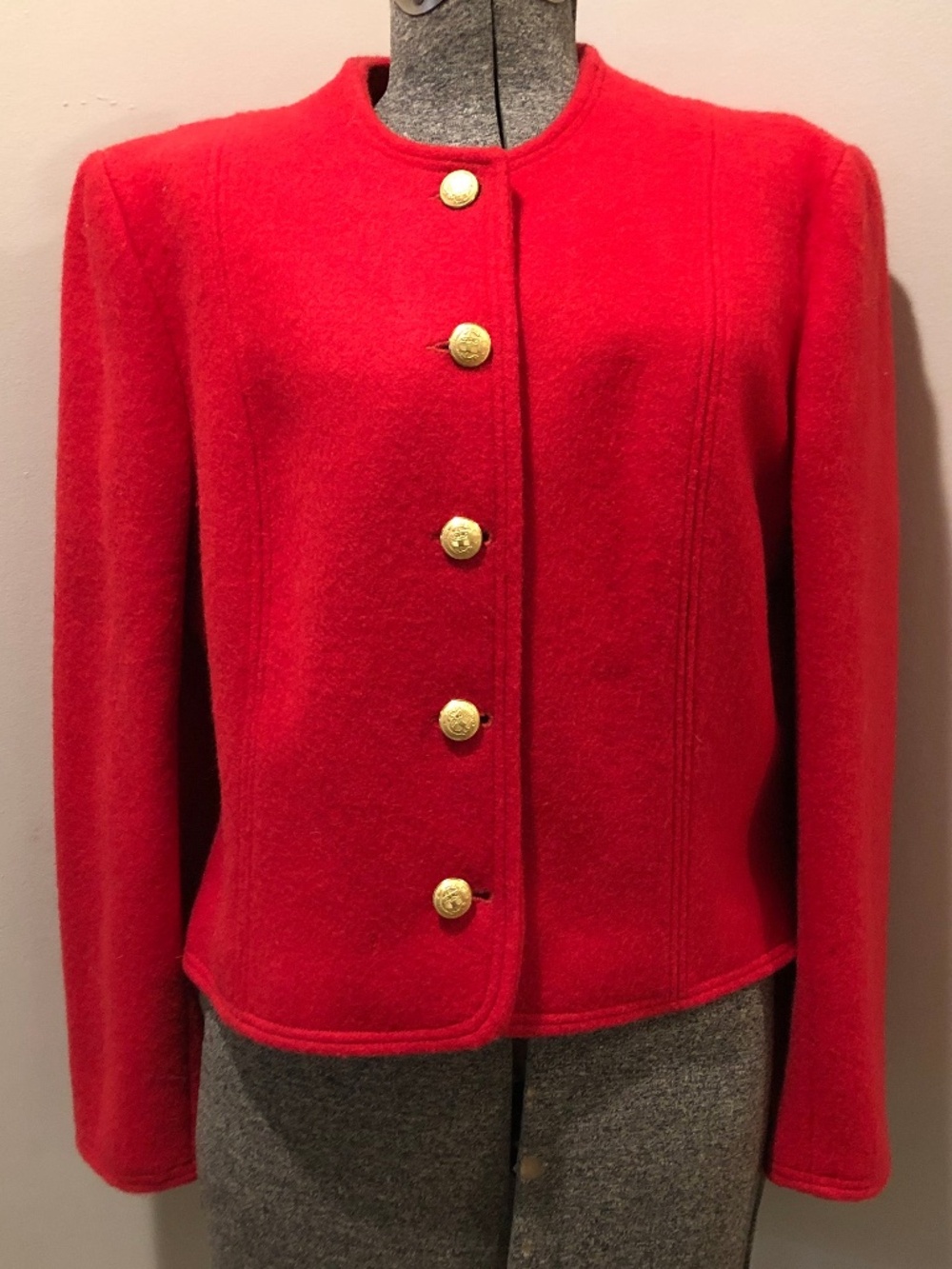 Vintage 100% Wool Suttles & Seawinds Wool Blazer Jacket